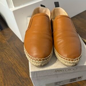 Jimmy Choo brown loafers